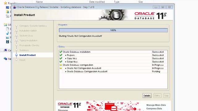 Installation of Oracle database 11g URDU Lecture 02 смотреть онлайн