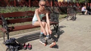 Как надевать ролики