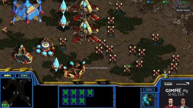 NovaWar Says (Dragoon's A Move Only) BroodWar Edition Sponsored By: World Vision смотреть онлайн