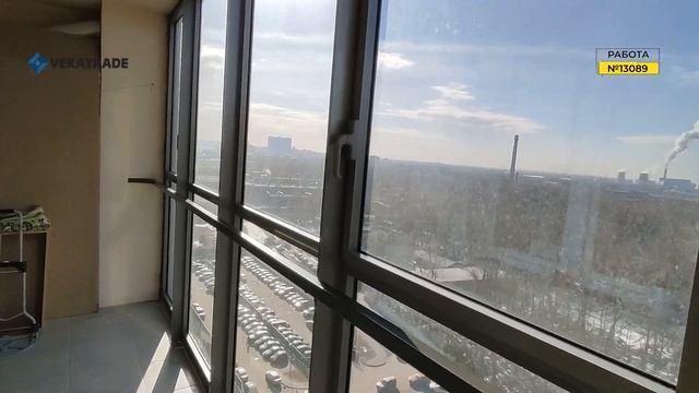 №13089 Антокольский переулок 4-1 Остекление балкона ЖК Гринсити смотреть онлайн