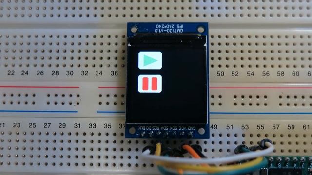 LCD Module Comparison (Driver ST7735, ST7789, ILI9341)