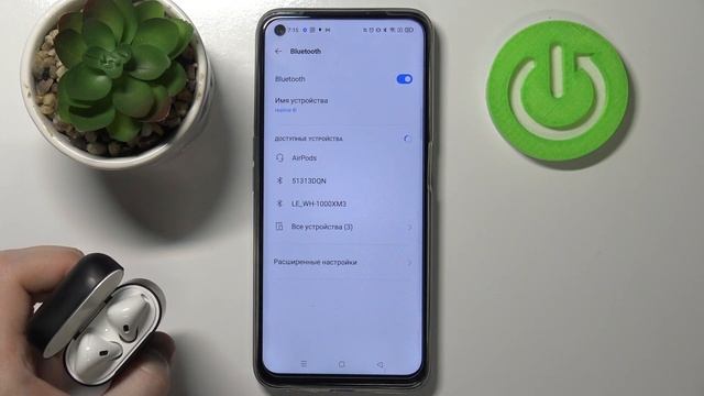 Realme 8i | Как подключить эйрподс к Realme 8i - Подключение Airpods к Realme 8i