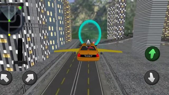 Flying Car Driving Simulator Game For Android gameplay. смотреть онлайн