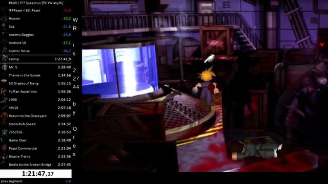 Final Fantasy VII : Speedrun in 2:26:09 смотреть онлайн