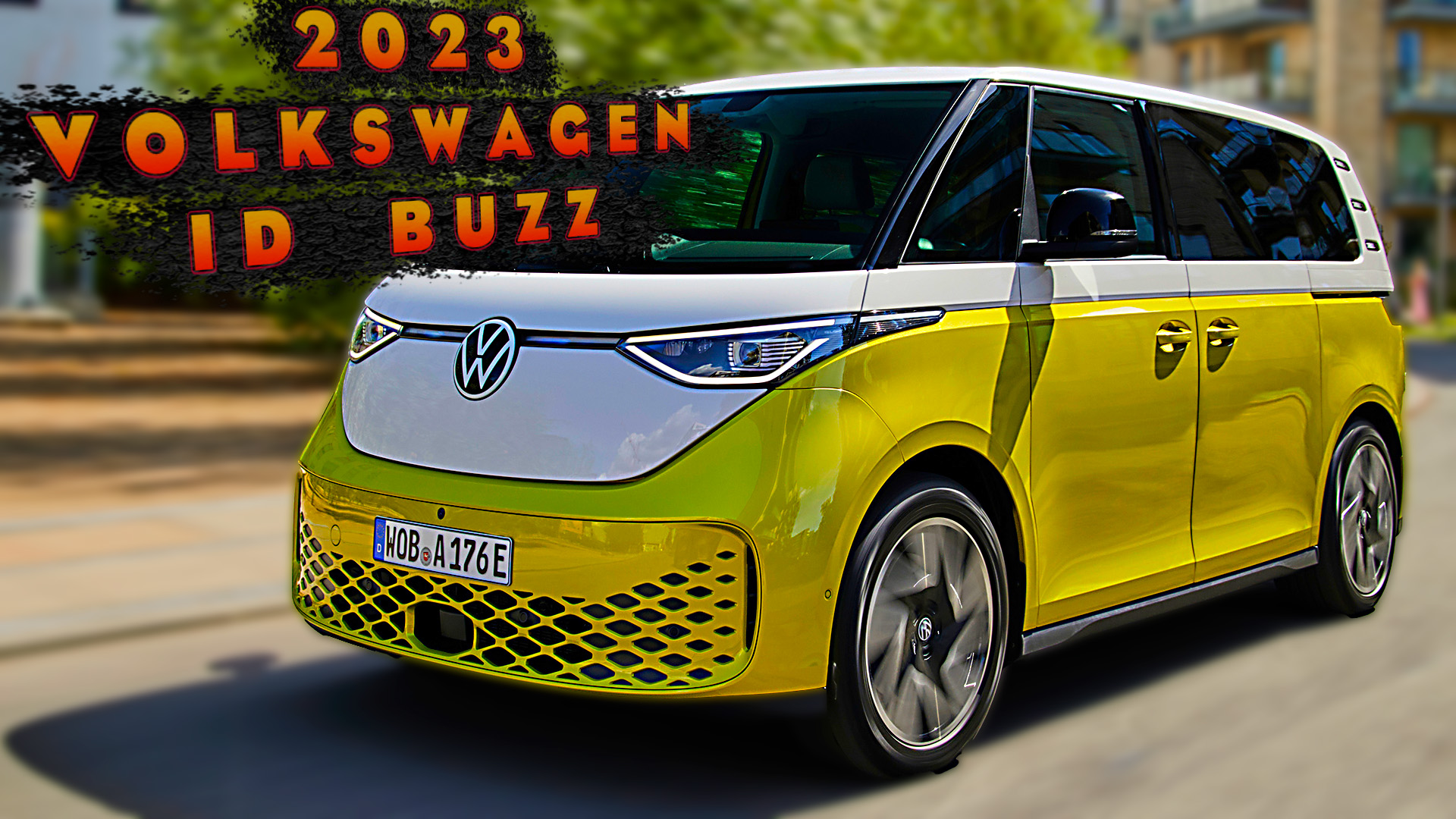 2023 Volkswagen The ID Buzz - Сцены вождения! смотреть онлайн