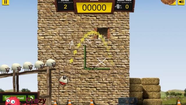 SHAUN THE SHEEP SHEEP STACK| Walkthrough CrazyGamesOnline