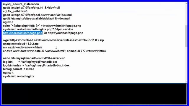How To Install Nextcloud with Nginx On Debian GNU Linux 9.1 stretch смотреть онлайн