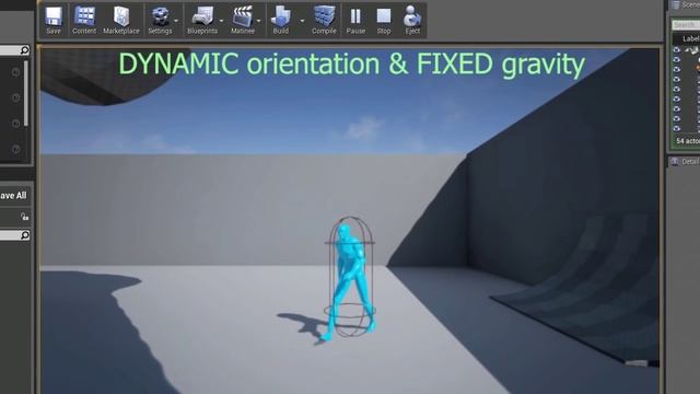 Unreal Engine 4 - Dynamic Gravity for Characters смотреть онлайн