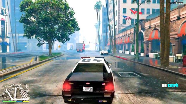 Stealing a police car in Gta V | Hyper Rocky Gaming смотреть онлайн