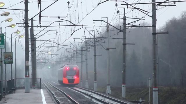 Ласточка на перегоне Одинцово - Голицыно смотреть онлайн