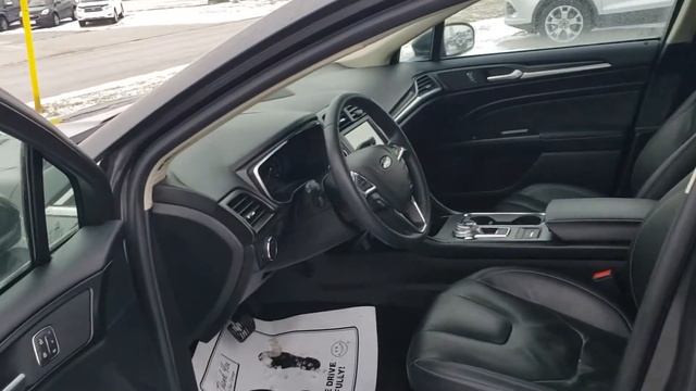 2019 Ford Fusion Hybrid Titanium in magnetic metallic at Dale Howard Auto Center in Iowa Falls смотреть онлайн