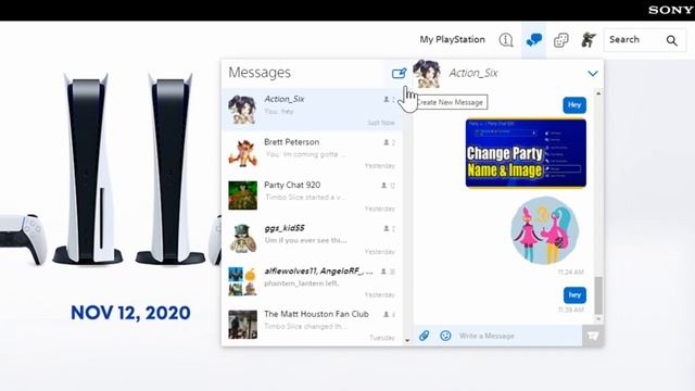 How to Message PS4 Friends From PC and TYPE EASY (Fast Message) смотреть онлайн