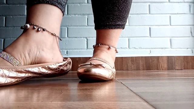 Shoeplay Foldable Ultra Light Rosegolden Bullfigther Ballerinas Flats (1)