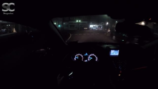 Ford Fiesta Mk7 1.0 EcoBoost (2016) - POV City Drive At Night