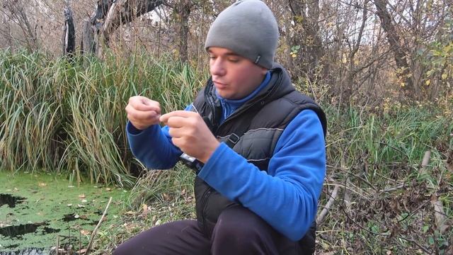 РЫБАЛКА на ЖИВЦА с РЕЗИНКОЙ или КАК СОБРАТЬ РЕЗИНКУ для ЛОВЛИ ХИЩНИКА