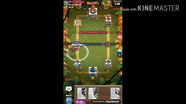 Clash Royale ARENA 9 the best deck!!! смотреть онлайн