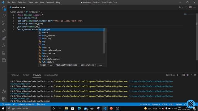 G.U.I IN PYTHON USING TKINTER PART - 1 (DAY - 27) смотреть онлайн