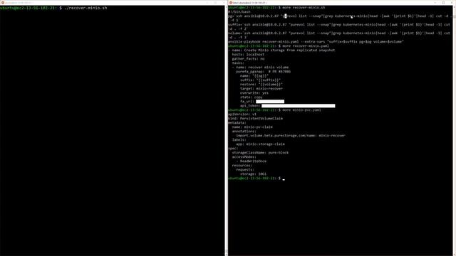 Disaster Recovery from On-Prem Kubernetes Cloud to AWS Demo смотреть онлайн