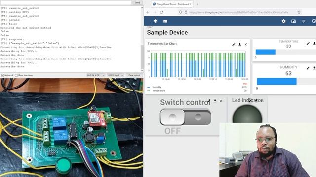 IOT- Control Arduino Outputs from Anywhere, ThingsBoard смотреть онлайн