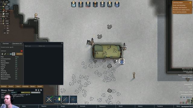 Rimworld Alpha 18 | BETA PATCH | Part 13 | Death by Wolf смотреть онлайн