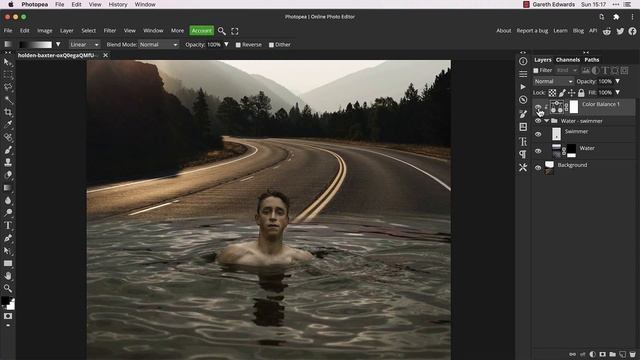 How to Blend Two Images in Photopea [Photopea Tutorial] смотреть онлайн