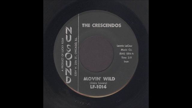 The Crescendos - Movin' Wild - Rockabilly Instrumental 45 смотреть онлайн