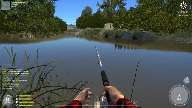 Русская Рыбалка 4. р. Вьюнок. Ловим Щуку и Окуня на спиннинг. смотреть онлайн