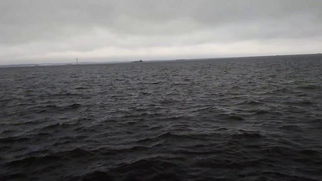 остров Котлин.вид на Форт Пётр 1. смотреть онлайн