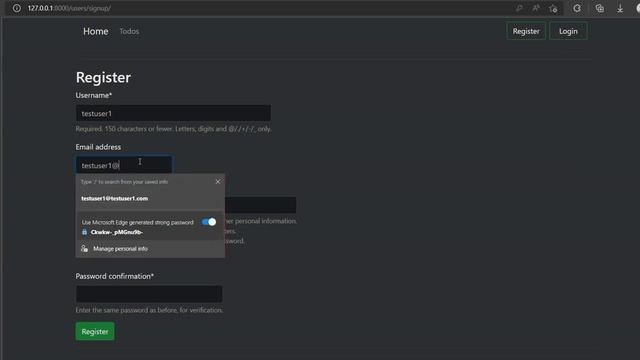Django Todo App with Authentication and Authorization смотреть онлайн