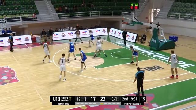 RIKUS SCHULTE - FIBA U18 Europe 2022 Highlights смотреть онлайн