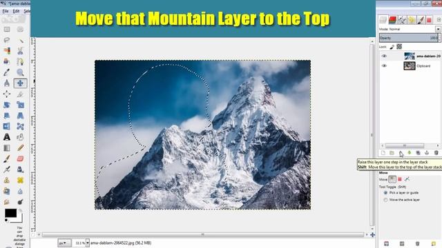 Double Exposure Effect - GIMP Tutorial | Photoshop Alternative | #50 смотреть онлайн