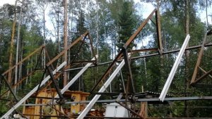 Поворотный механизм для солнечных батарей.