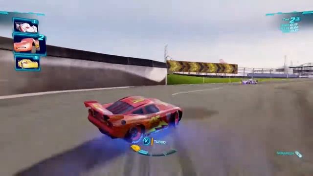 Une course du tonnere - Cars 2 le jeu vidéo смотреть онлайн