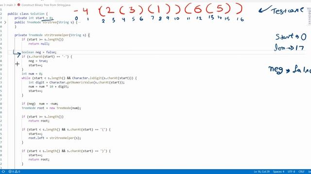leetcode 536 Construct Binary Tree from String смотреть онлайн