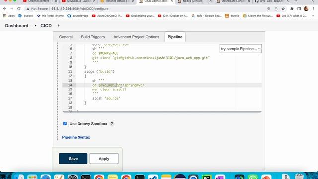 CICD Scripted Pipeline смотреть онлайн