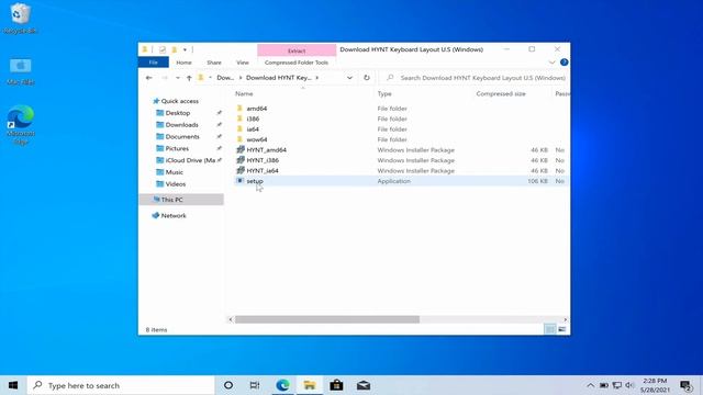 How to install HYNT keyboard layout U.S (Windows) смотреть онлайн