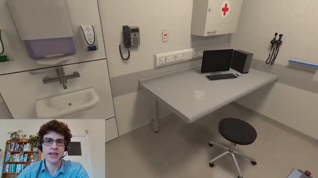 Being a doctor in virtual reality again, but I take more time to explain what I'm doing смотреть онлайн