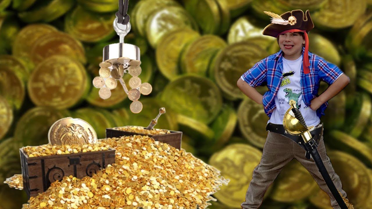 РАСХИЩАЮ ПИРАТСКИЙ КЛАД ПОИСКОВЫМ МАГНИТОМ смотреть онлайн