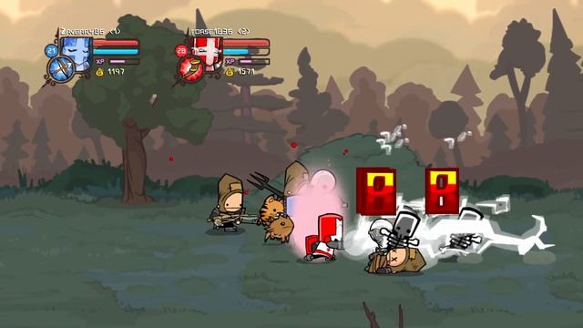 Сельское Болото и Горы Полнолуния!!!Castle Crashers #7 прохождение @Forse_1836 смотреть онлайн