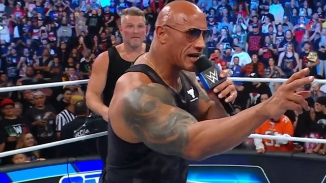 Finally Explode The Fight with The Rock vs Roman Reigns 2023 WWE The Rock interrumpts Roman Reigns смотреть онлайн