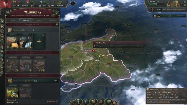 Zagrajmy w Victoria 3 #1 PREMIERA, Do Boju Polsko !! смотреть онлайн