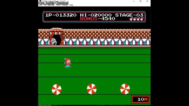 Cheat Circus Charlie NES : invisible Character смотреть онлайн