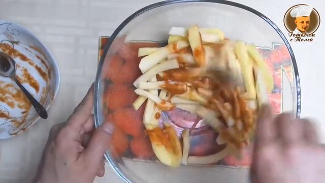 Картошка фри без заморочек приготовленная в духовке смотреть онлайн