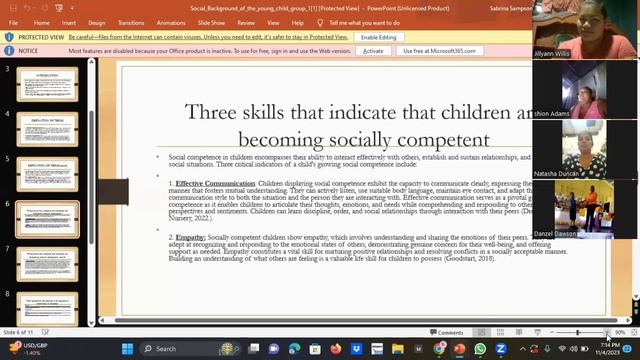 Social Background of Young Children
Group 1 смотреть онлайн
