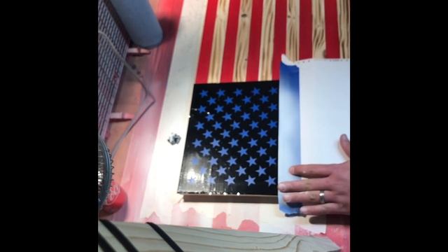 How to put the stars on a wooden American flag смотреть онлайн