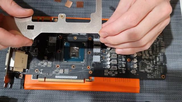 Замена термопрокладок на медные пластины ASUS Rog Strix 1070. Стоит ли брать б/у карты для майнинга смотреть онлайн
