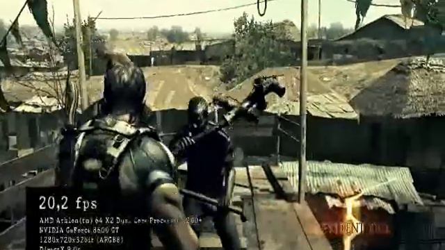 Resident Evil 5 benchmark 8600gt смотреть онлайн