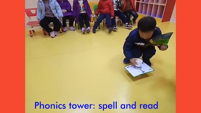 177 - Phonics tower ESL game| spell and read | English teaching game by Muxi | смотреть онлайн