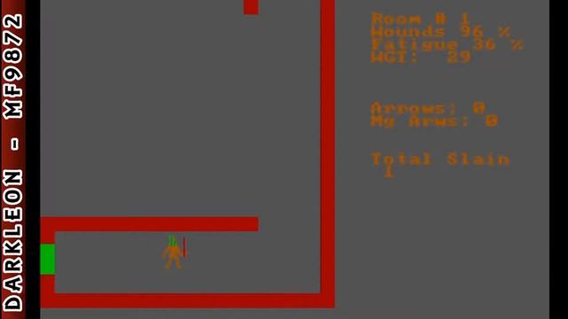 Temple of Apshai © 1982 Automated Simulations - PC DOS - Gameplay смотреть онлайн