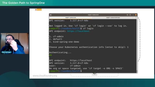 Spring Deployment to Kubernetes with CF Korifi смотреть онлайн